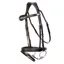Henry James Comfort Flash Bridle with Flexure Curve headpiece - Black